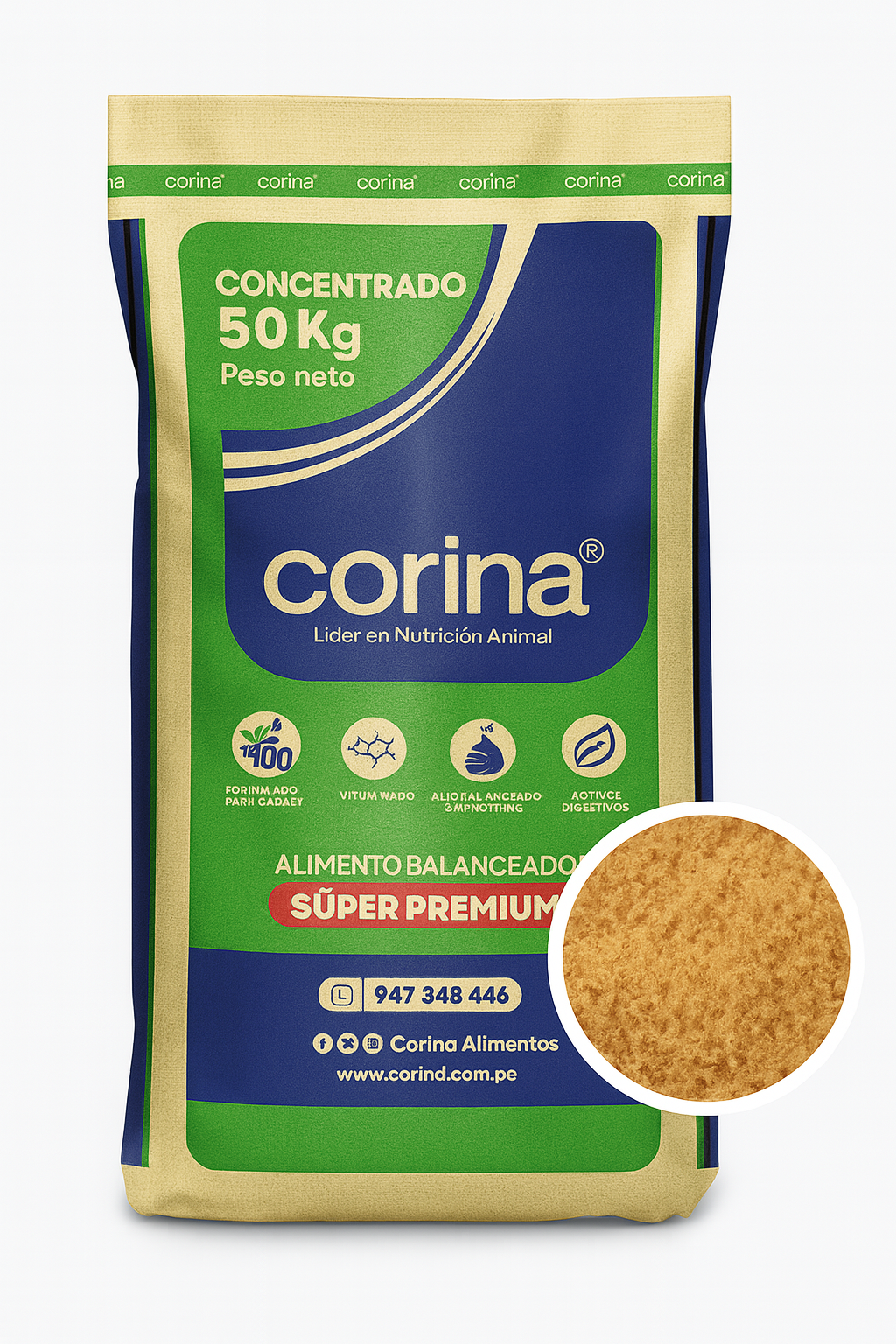 Coricerdo Crecimiento Polvo 50kg